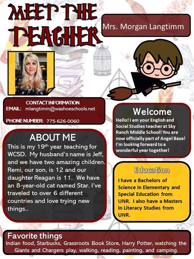 Information about Mrs. Langtinn